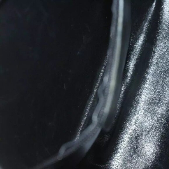 Salvatore Ferragamo Shoulder Bag Leather Navy Auth - Picture 7 of 16